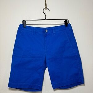 Bonobos Shorts Men's Size 30 Blue Washed Chino Preppy Vacation Resort